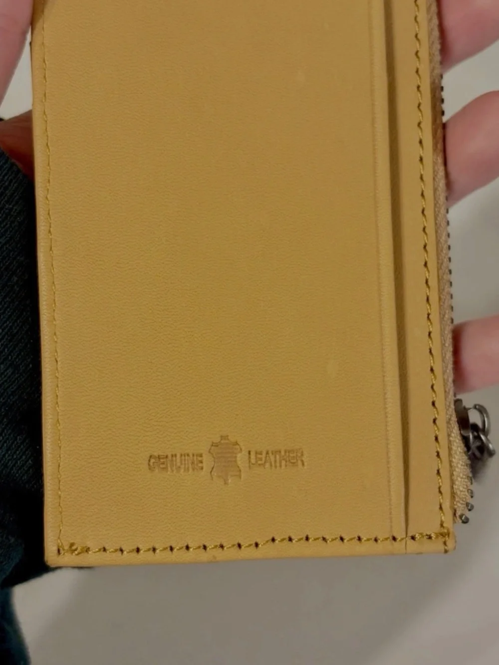 Wrangler Leather Wallet Card Holder Case Western Cowboy Clutch Wristlet w/ Chain